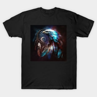 Native American Dream Catcher Patriotic Art T-Shirt